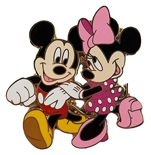 Disney Pin - Mickey Mouse and Minnie Mouse Strolling - Pin 48005