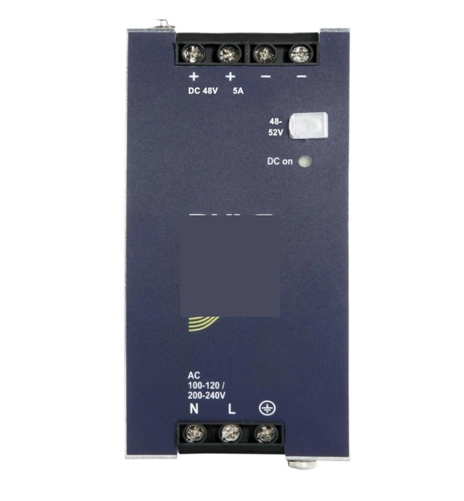 HEXEH Alimentation Alimentation sur Rail DIN CS10.481 Alimentation sur Rail DIN monophasé 48 V, 5 A
