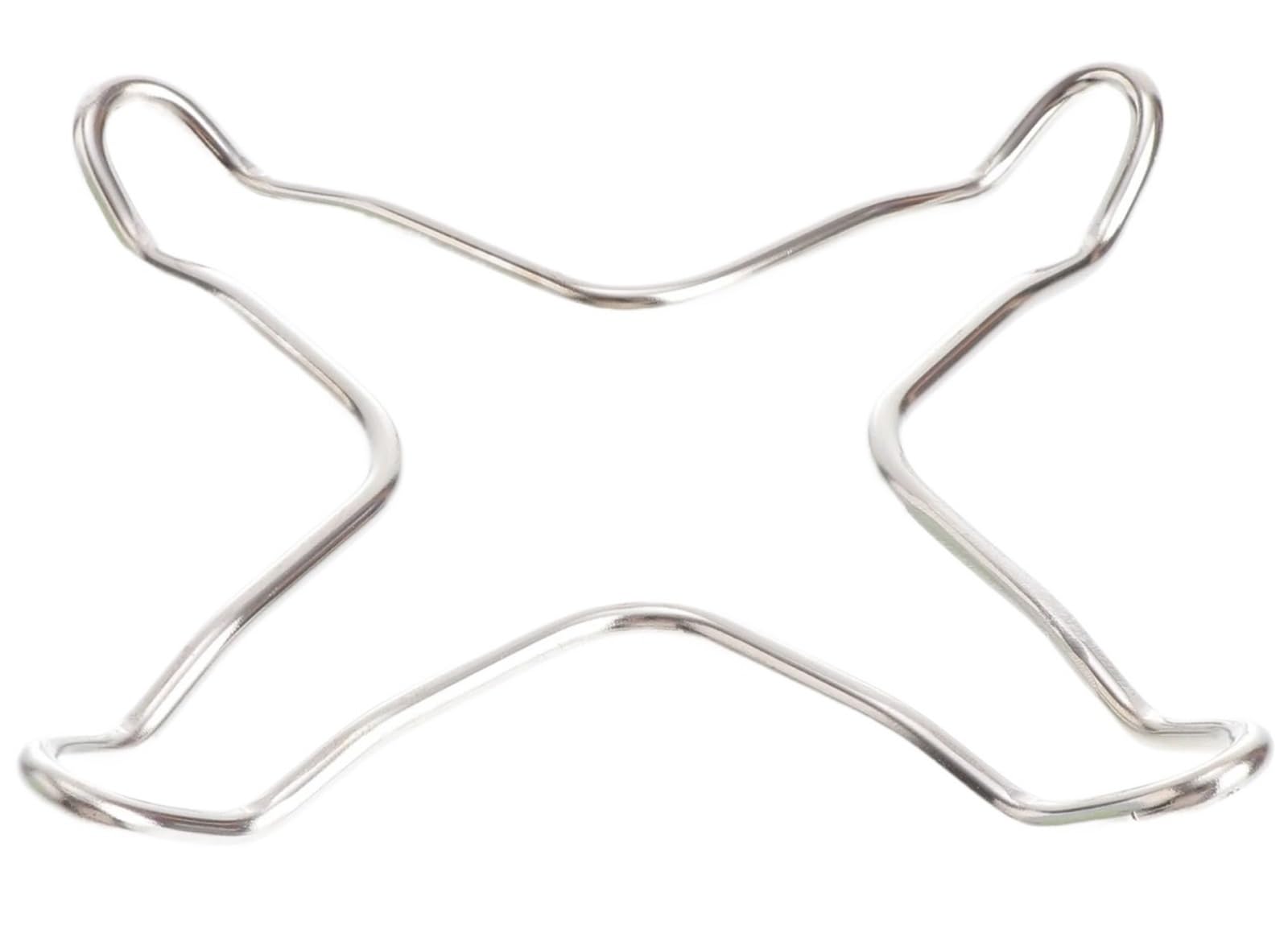 2 Pack Gas Stove Burner Ring Wok Grate Stand Support Reducer Trivet Coffee Holder Cast Iron