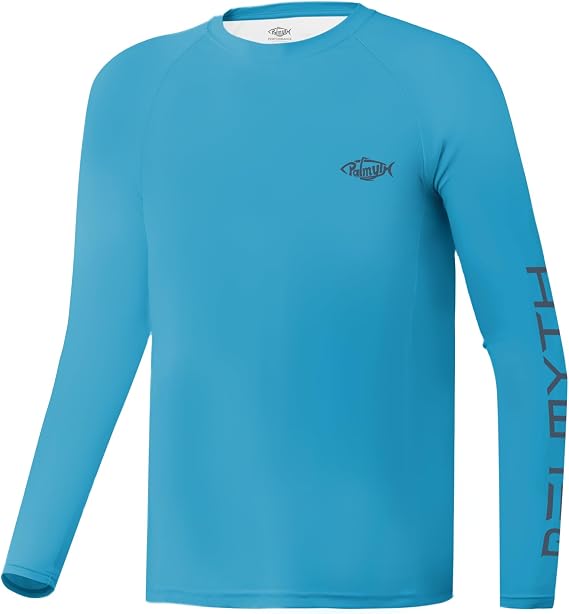 Palmyth Boys Fishing Shirt Long Sleeve UPF 50+ Quick Dry