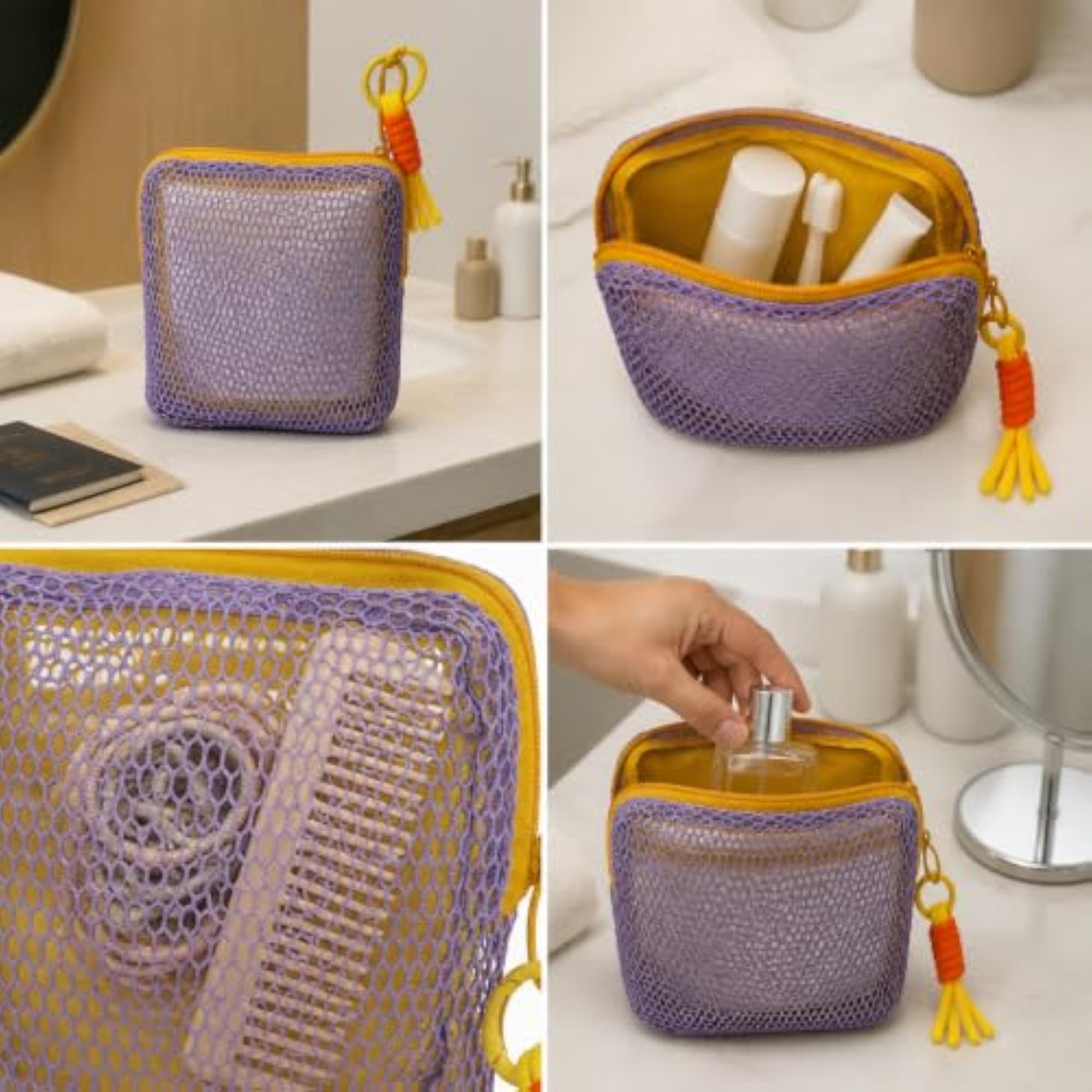 Travel Outdoor Transparent Mesh Storage Bag