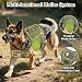 VavoPaw Taktisch Hundegeschirr, Einfach Kontrolle & Anti Zug Hundegeschirr mit Molle Panel und Reflektierend Streifen, Taktisch Weste für Hunde Training, Wandern, Jagd, Outdoor, Armeegrün, L