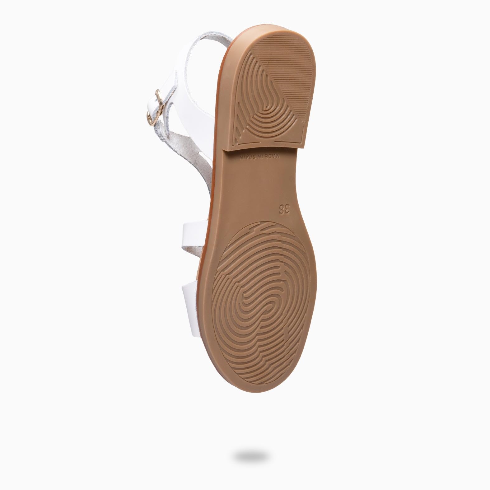 miMaO. Sandalias Planas de Piel. Fabricadas en España