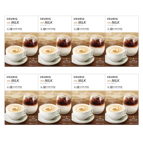 KEURIG L[O K-CUP JtFIpuh 96t(11g × 12 × 8Zbg) Cafe au lait BLEND