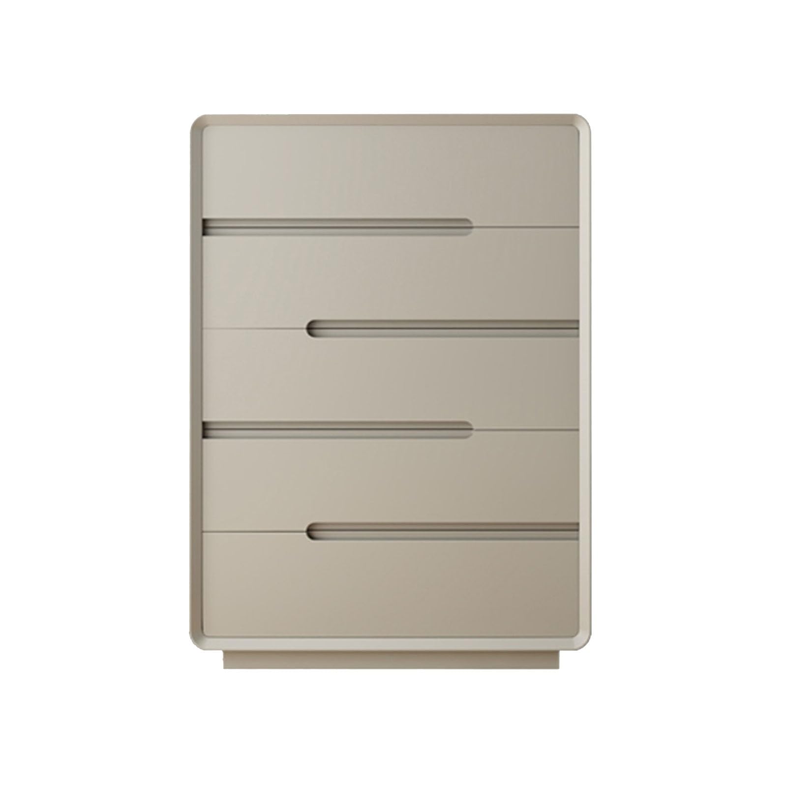 Dh2yjnbf3 Almond Bedroom 5 Drawer Dresser For Bedroom, Chest Of Drawers, Wood Storage Cabinet For Living Room, Hallway, Entryway, Office Storage Organizer(Almond)