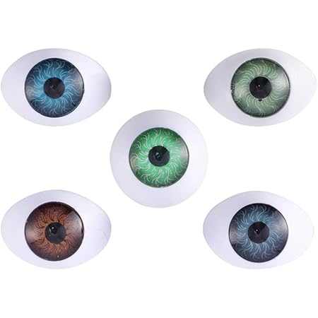 Amazon Toymytoy ドール目 ドールアイ ラウンド形 人形の目 半円立体 人形眼 目玉 操り人形 Diy ハロウィン 23mm ピース 混合色 ドールメイキング 通販