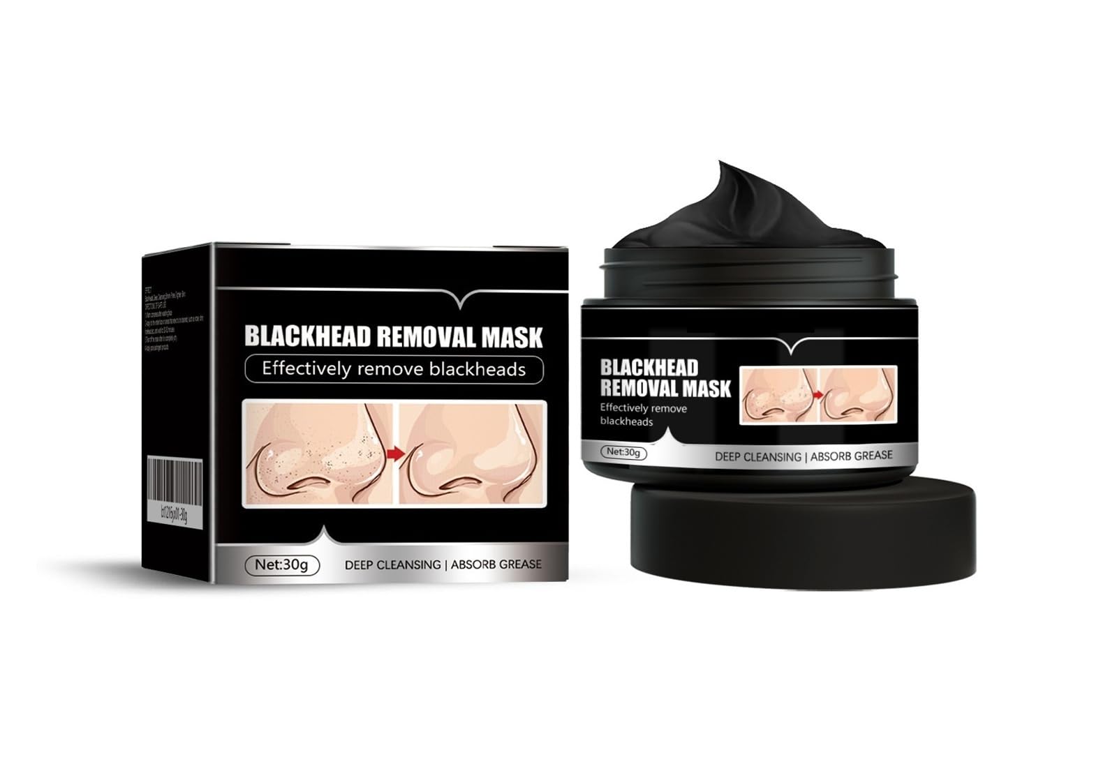 Mitesserentfernende Peel-Off-Nasenmaske, 30 g