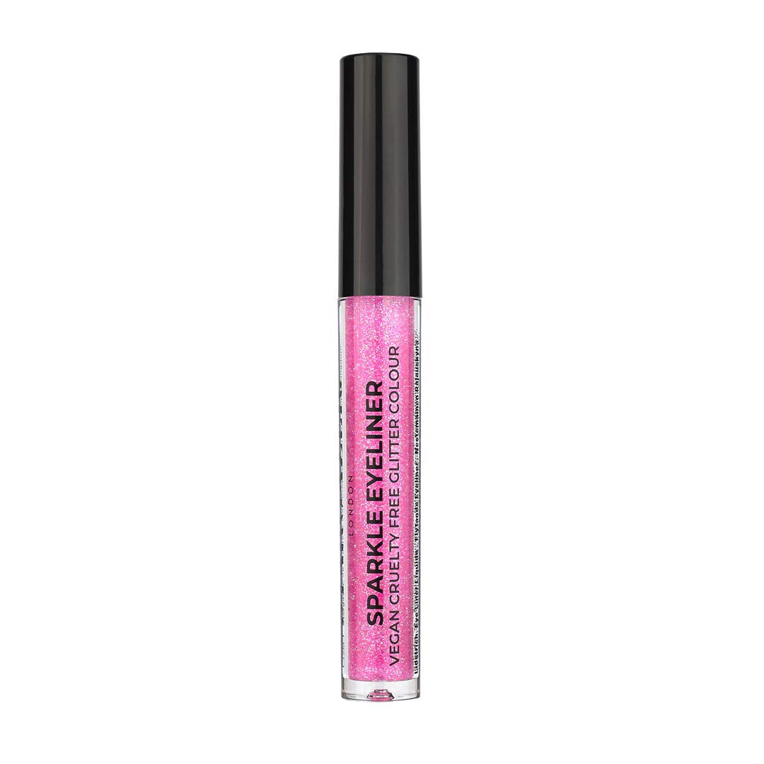 Stargazer Sparkle Vegan Glitter Liquid Eyeliner, Pink
