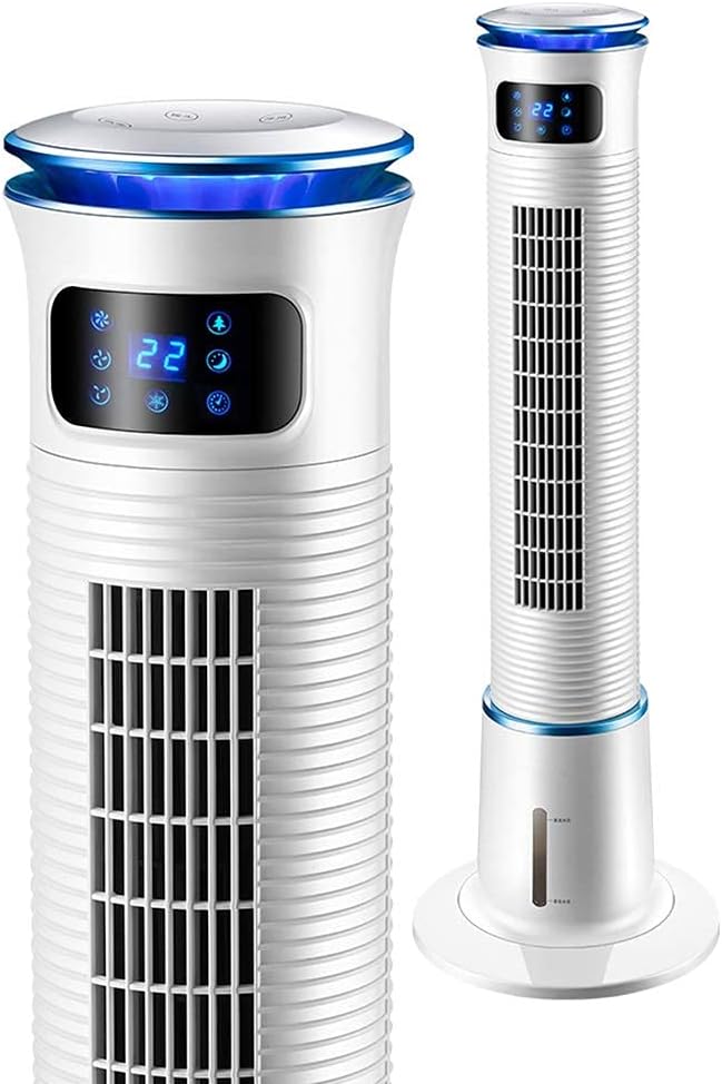 Air Cooler for Home Office Air Coolers Evaporative Coolers Tower Airconditoner Conditioner Whit Remote Control Portable Super 3 Fan Speed Unit Quiet Humidifier Misting Fan for Home Office B
