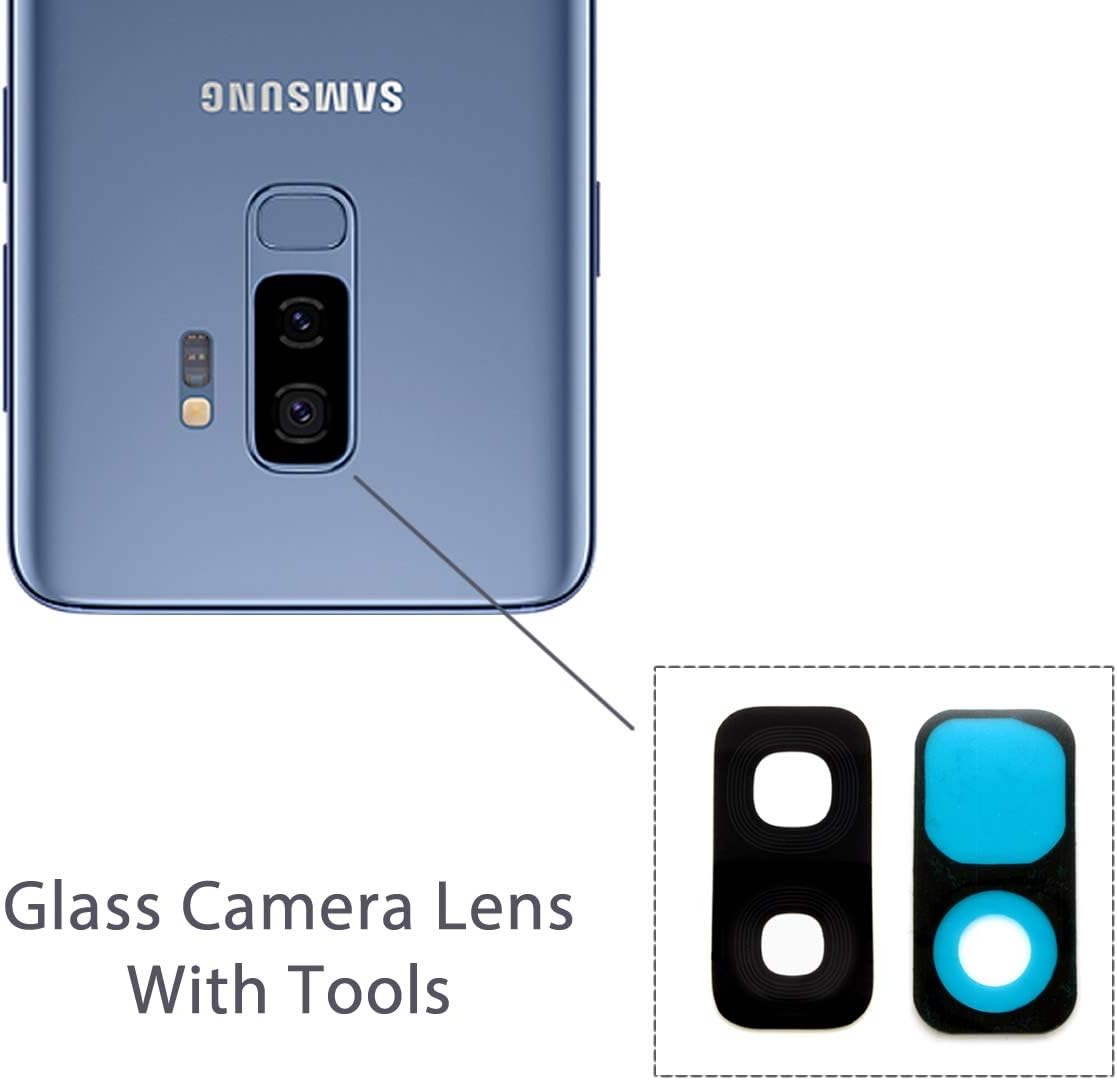 Komponentz - New REAL GLASS Rear Camera Lens Replacement for Samsung Galaxy S9 Plus G965 G965F