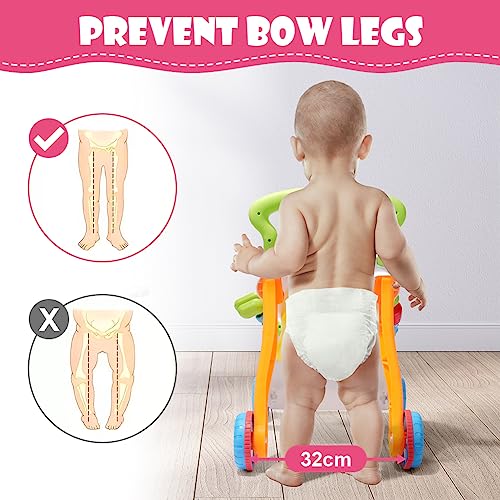 Aolso-Lauflernwagen-Baby-Spiel-und-Laufwagen-mit-regulierbarer-Geschwindigkeit-Baby-Walker-Gehhilfe-Abnehmbarem-Spielboard-Lauflernwagen | Dealmeister.io Alt tag für bilder post titel