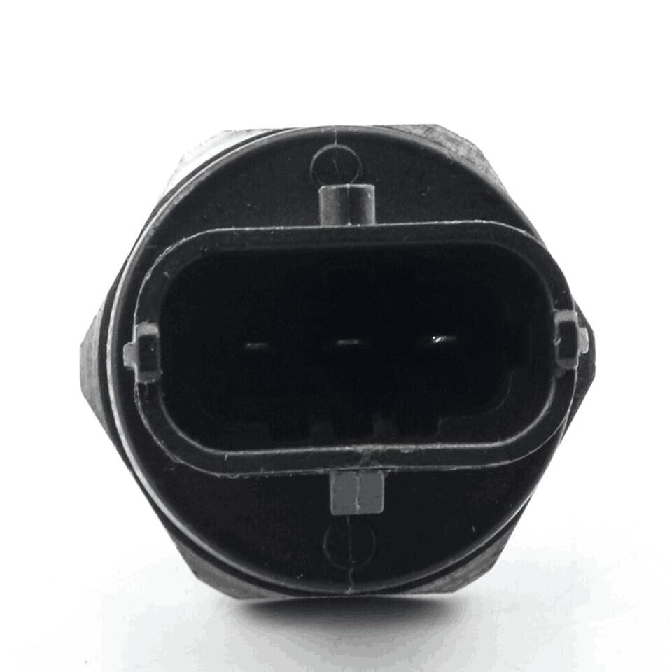 0281002398 High Common Rail Pressure Fuel Rail Sensor Compatible with 01-04 LB7 6.6L GM Duramax