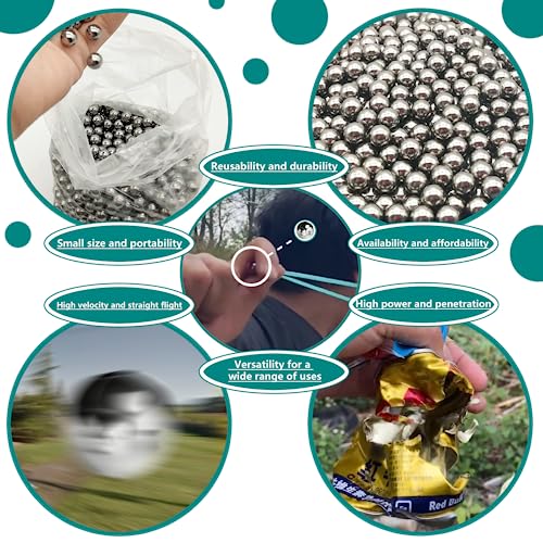 Z Qingzheng QZ01043000PCS 3000Pcs 1/4 Inch Steel Ball Slingshot Ammo 6.35Mm Precision Steel Bearing Balls thumb #6