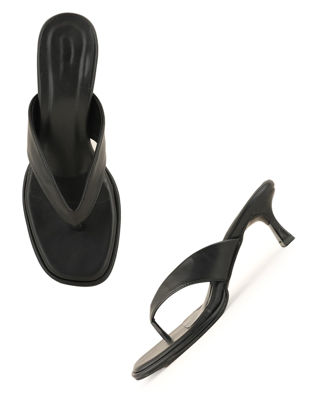 mozafia Black Women Sleek Formal Heels-picture-57