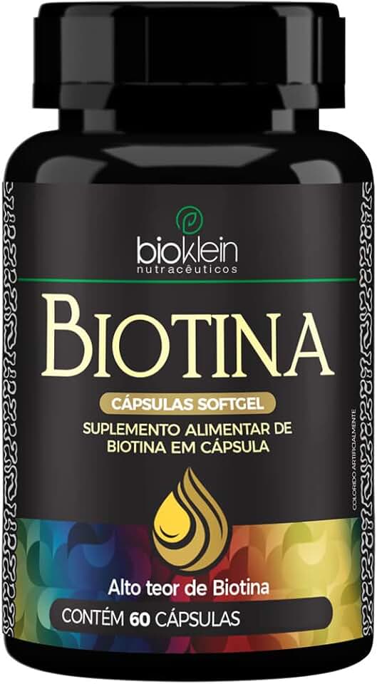Biotina 400mg (60 caps), BioKlein