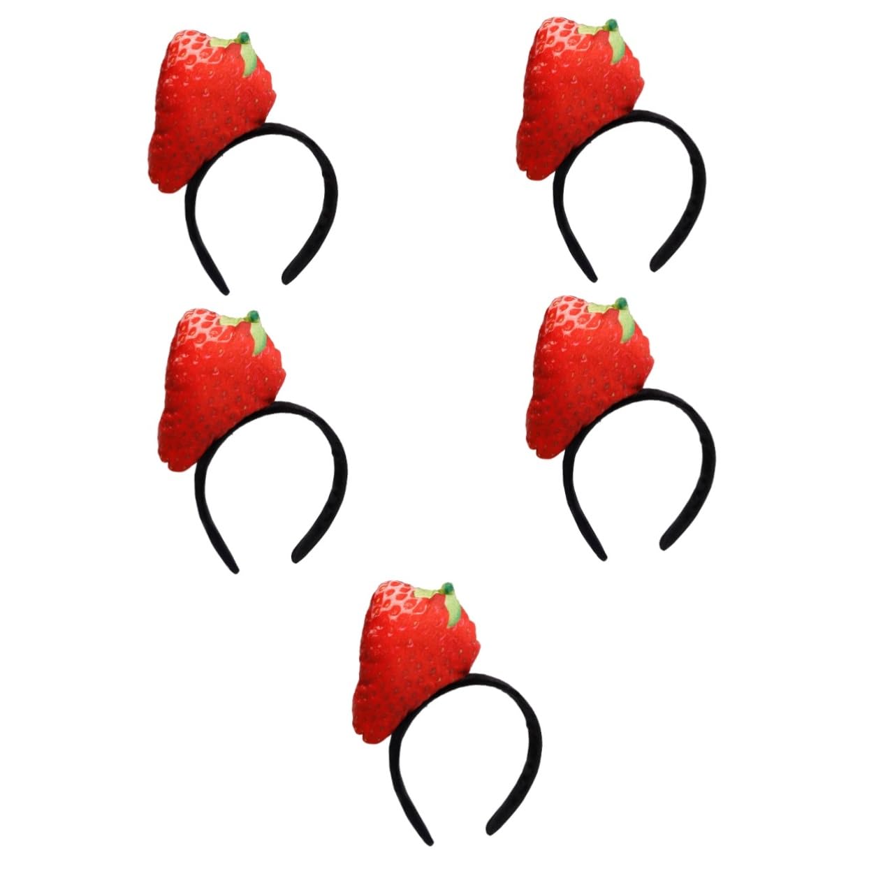 Beavorty 5 Bandas Para El Vello Facial Diadema Con Lazo Para El Cuidado De La Piel Para Mujer Accesorios De Maquillaje Estético.