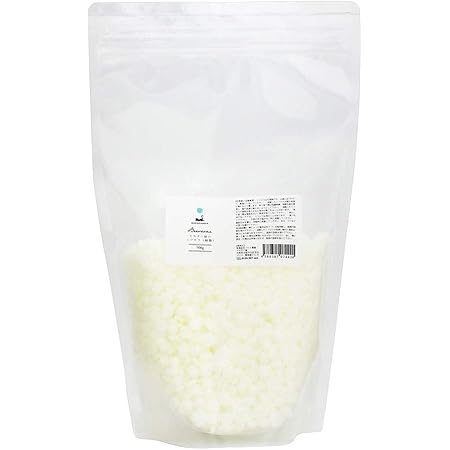 Amazon 蜜蝋500g 精製 ミツロウ みつろう ビーズワックス ホワイト 白 手作り石けん 手作りコスメ 手作りキャンドル 業務用 大容量 マカダミ屋 マカダミ屋 化粧品原料 原液 通販