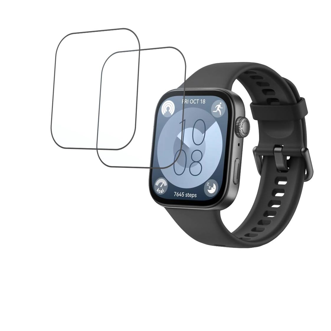DVTECH® Smartwatch Screen Protector Compatible with HUAWEI WATCH FIT 3 Scratch resistance (Flexible Screen Protector) (Pack of 02) (B0DGLK171T) Amazon Price History, Amazon Price Tracker