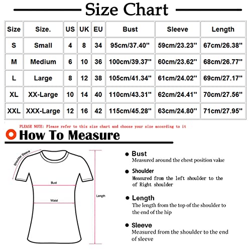 Tops for Women Lapel V Neck Mushroom Print Shirts Summer Cotton Linen Tees Shirts Long Sleeve Button Down Blouses
