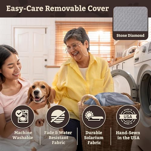 Image of SNOOZER PET Products Lookout 1 Dog CAR SEAT, Stone Diamond, Medium