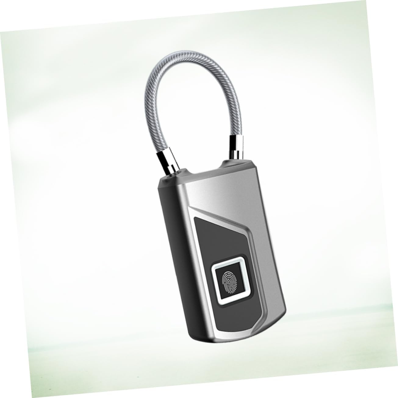 POPETPOP Fingerprint Lock Smart Padlock for Door Electronic Lock Rechargeable Multi-use