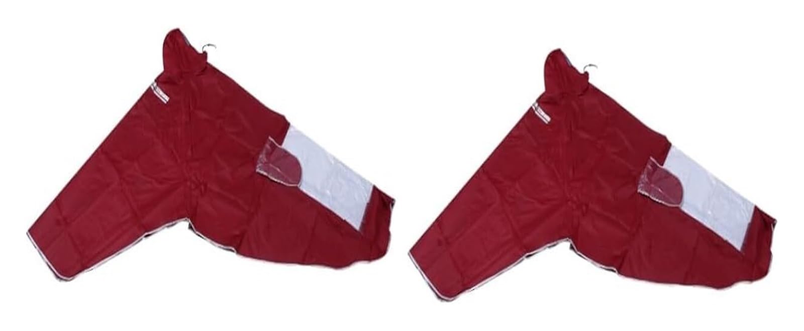 2 pezzi poncho da viaggio pioggia bici elettrica impermeabile moto poncho da pioggia bici poncho da pioggia impermeabile for il ciclismo tessuto oxford impermeabile da equitazione