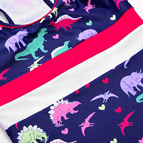 Image of JerrisApparel Little Girls' Summer Two Piece Boyshort Tankini Kids Swimsuit