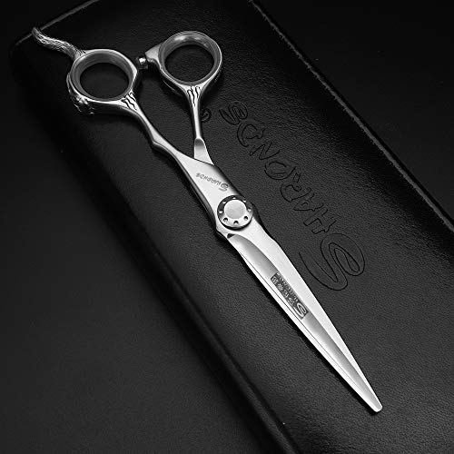 Ciseaux de coiffure argent de 15,2 cm pour coupe de cheveux et pointes abîmées - 7