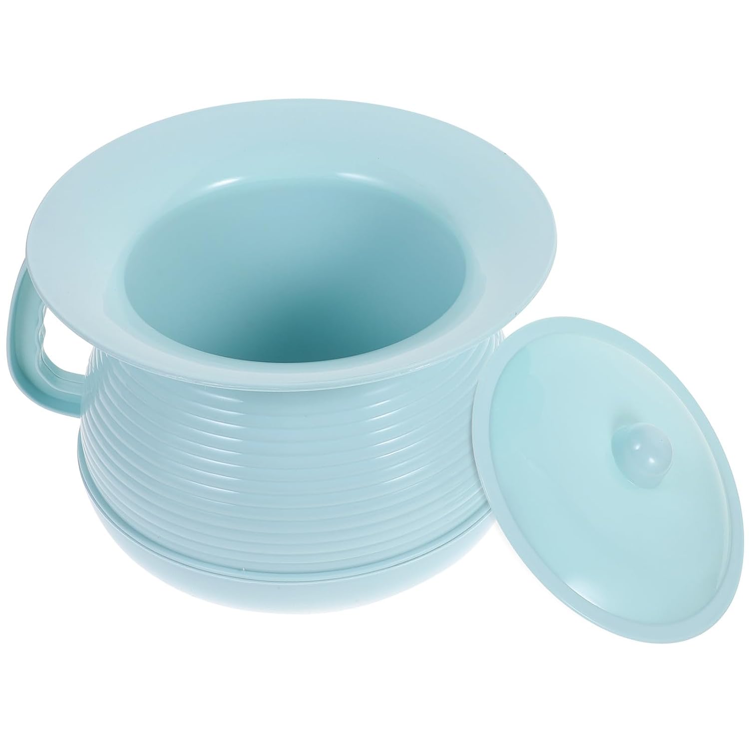 YARNOW Kids Portable Plastic Urinal Potty with Lid for Boys and Girls Travel-Friendly Pee Bucket for Camping and Home Use Easy to Clean and Carry