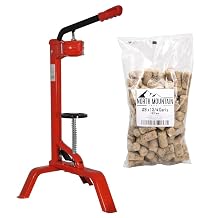 North Mountain Supply كوركر أرضية برتغالية مع حقيبة من الفلين الطبيعي المتكتل مقاس 100 # 9 &times; 1 3/4 بوصة