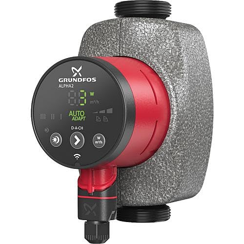 Grundfos Umwälzpumpe Alpha 2 25-40N,DN25(1) PN10 230V Grundfos Umwälzpumpe Alpha 2 25-40N,DN25(1) PN10 230V