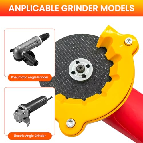 Image of Serplex Multi Drill Bits Sharpener Attachment Tool for Electric Disc Cutter Electric Angle Grinder Attachment for Sharpening Drill Bits Universal Drill Bits Sharpening Tool for 4-12mm Dia Drill Bits