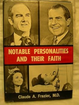 Paperback Notable personalities and their faith Book