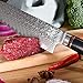 WEKIT Chef Knife, 8 Inch kitchen knife Damascus Chef knife Japanese VG-10 chef knife High Carbon Stainless Steel Cooking knife, professional Chef Knife with Ergonomic G10 Handle