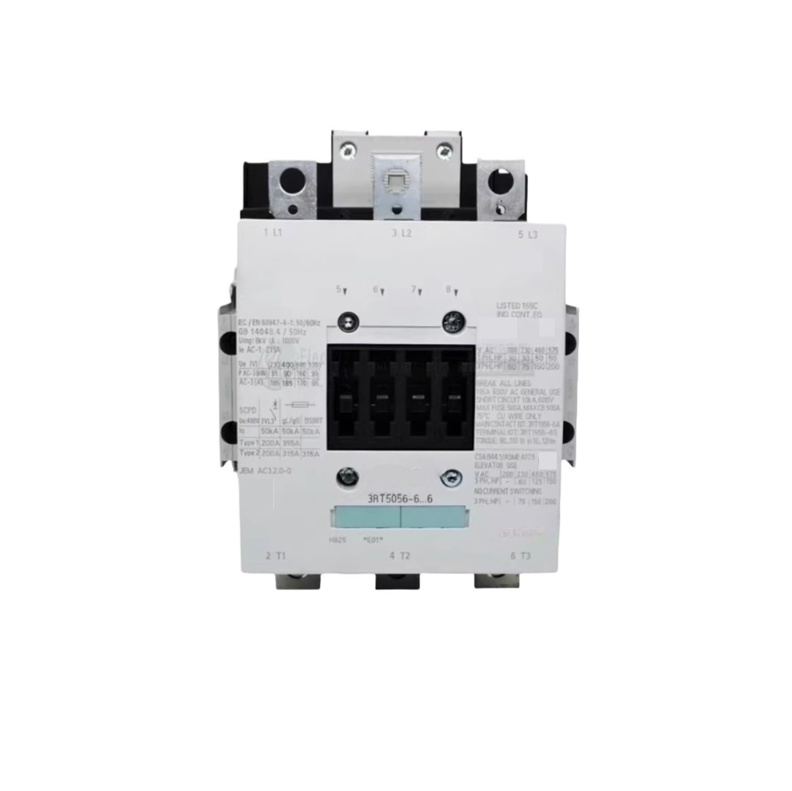 RISWEKFW Contactor 3RT5056-6.6 220V 3RT5056-6AP36 AC