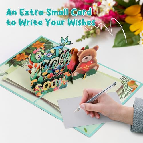 Kesote K717 Get Well Cards With Envelope thumb #2