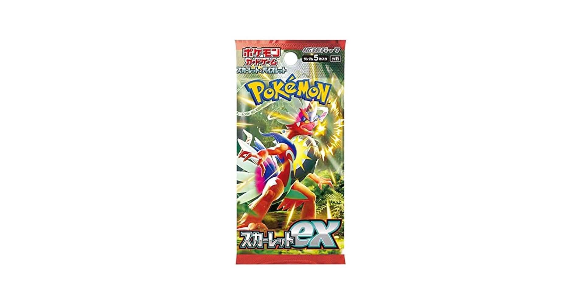 5枚　バイオレットEX ポケモン　カード Pokemon Cards SV1V Violet Ex booster box Japanese Pokemon Card - Fuji Card