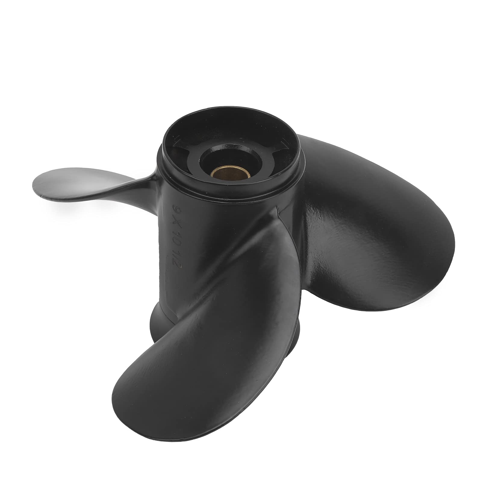 Elice fuoribordo High Th 3 Blade 9x10.5in Sostituzione in lega di alluminio Parti del motore per barca