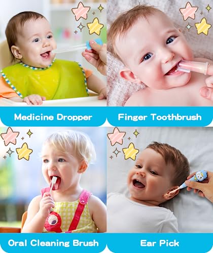 Baby Grooming And Healthcare Kit, Portable Baby Safety Care Set With Hair Brush Comb Nail Clipper Nasal Aspirator For Nursery Newborn Infant Girl Boy (20 In 1, Blue) #TOP1