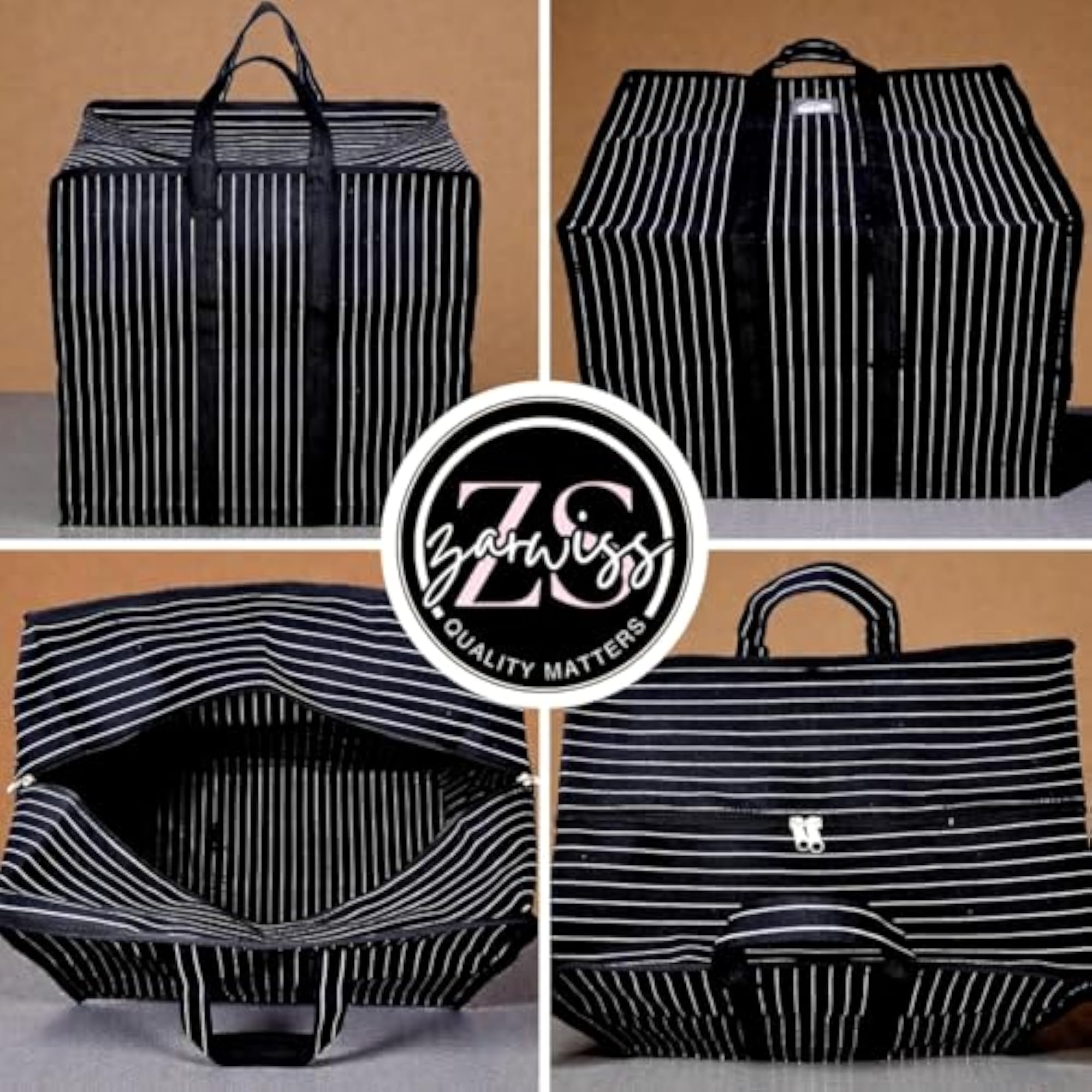 Heavy Duty Large Size Tote Jhola Bag for Luggage Carry