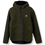 H2O Herren Fleecejacke Langli Pile Jacket Army grün - XL