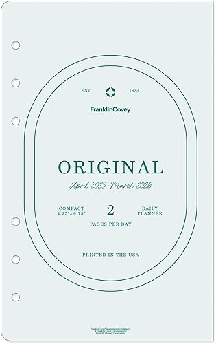 Miniatura 7 de FranklinCovey - Agenda clásica Blooms de dos páginas por día con anillo, julio de 2023 a junio de 2024