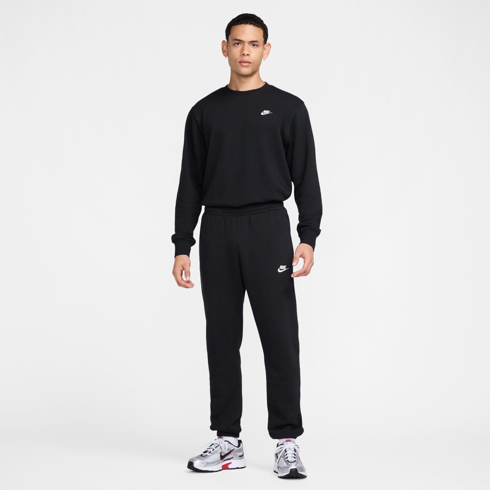 Nike Club French Terry Crew Maglione Uomo (Pacco da 1)
