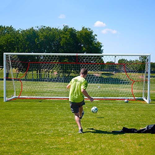 Soccer Innovations PK Pro Snipers Net for Visual Training, Scoring, and Finishing, Fits 24-Foot by 8-Foot Regulation Goal