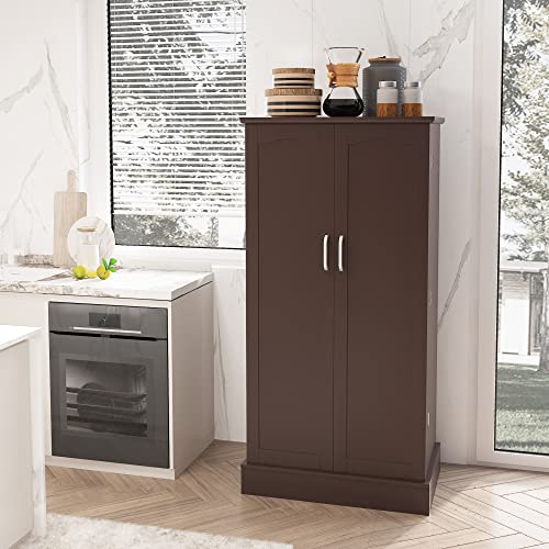 kepptory 47” Pantry Kitchen Pantry Storage with Doors
