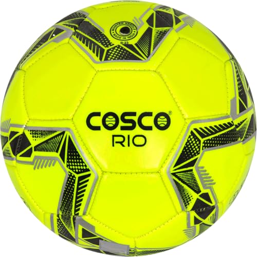Image of Cosco Rio (Yellow) Football, Size 3 (Multicolour)