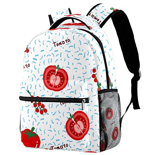 Sac à dos de voyage tomate pour ordinateur portable en balade urbaine
