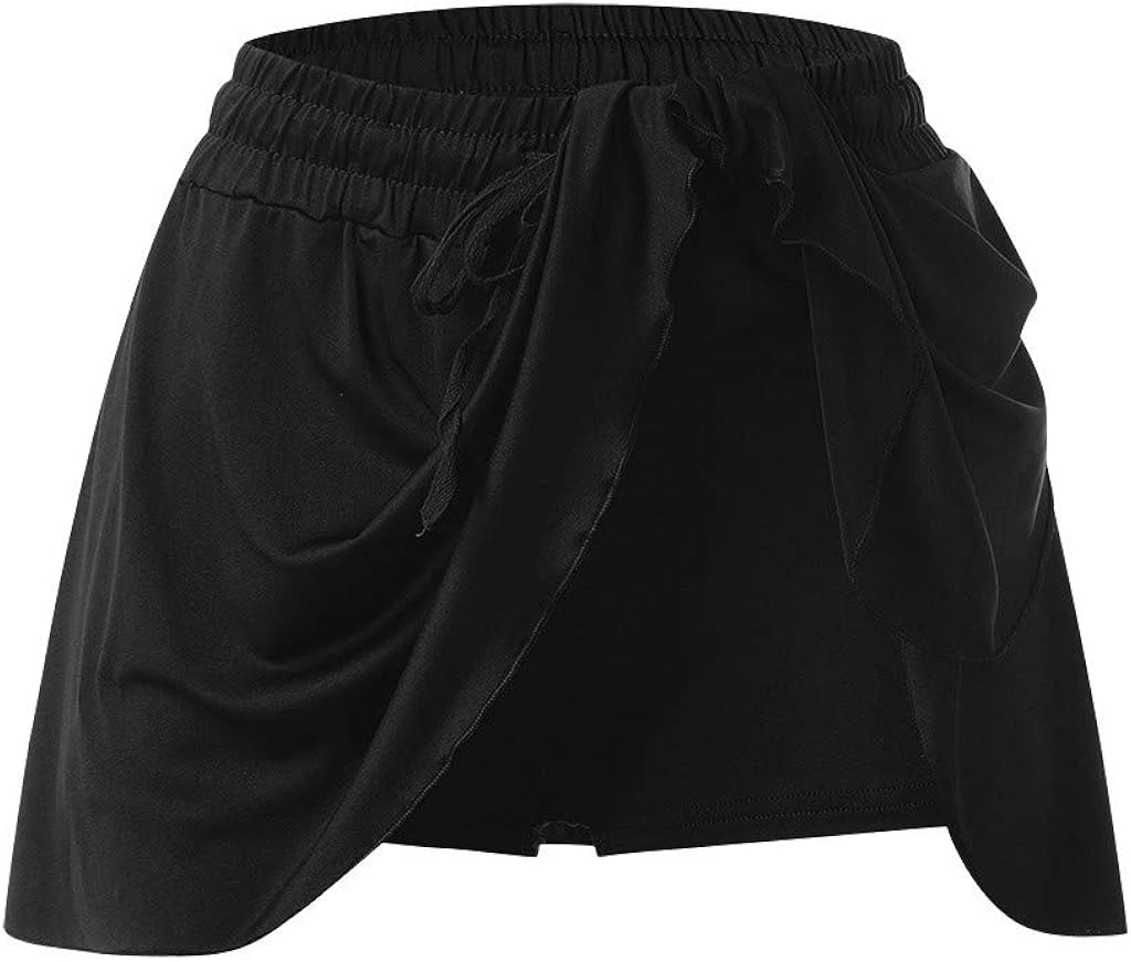 aihihe Women's Lightweight Athletic Skort Stretchy Shorts Active Exercise Tennis Golf Running Skirt with Pockets : Clothing, Shoes & Jewelry