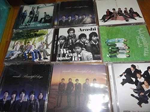 Amazon 嵐 Arashi 初回盤 通常盤 Cd 9枚 サクラ咲け We ハピネス 瞳 きっと大丈夫 Days 明日 Hero おもちゃ おもちゃ