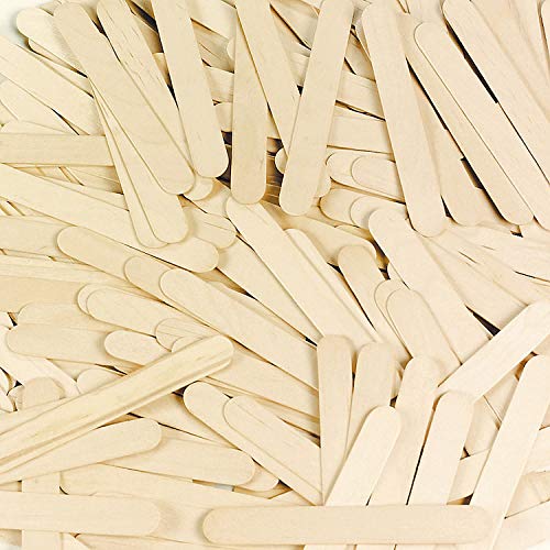 Large Craft Sticks - Plain, Set of 500 - Bulk Craft Supplies